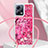 Silikon Hülle Handyhülle Gummi Schutzhülle Flexible Tasche Bling-Bling mit Schlüsselband Lanyard S02 für Xiaomi Poco X5 5G