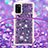 Silikon Hülle Handyhülle Gummi Schutzhülle Flexible Tasche Bling-Bling mit Schlüsselband Lanyard S03 für Samsung Galaxy A41
