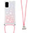 Silikon Hülle Handyhülle Gummi Schutzhülle Flexible Tasche Bling-Bling mit Schlüsselband Lanyard S03 für Samsung Galaxy S20 5G