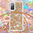 Silikon Hülle Handyhülle Gummi Schutzhülle Flexible Tasche Bling-Bling mit Schlüsselband Lanyard S03 für Samsung Galaxy S20 FE 5G