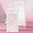 Silikon Hülle Handyhülle Gummi Schutzhülle Flexible Tasche Bling-Bling S01 für Google Pixel 7a 5G Rosa
