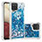 Silikon Hülle Handyhülle Gummi Schutzhülle Flexible Tasche Bling-Bling S01 für Samsung Galaxy A12 5G