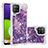 Silikon Hülle Handyhülle Gummi Schutzhülle Flexible Tasche Bling-Bling S01 für Samsung Galaxy A22 4G