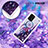 Silikon Hülle Handyhülle Gummi Schutzhülle Flexible Tasche Bling-Bling S01 für Samsung Galaxy A91