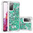 Silikon Hülle Handyhülle Gummi Schutzhülle Flexible Tasche Bling-Bling S01 für Samsung Galaxy S20 FE 5G Grün