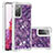 Silikon Hülle Handyhülle Gummi Schutzhülle Flexible Tasche Bling-Bling S01 für Samsung Galaxy S20 FE 5G Violett