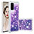 Silikon Hülle Handyhülle Gummi Schutzhülle Flexible Tasche Bling-Bling S01 für Samsung Galaxy S20 Violett