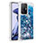 Silikon Hülle Handyhülle Gummi Schutzhülle Flexible Tasche Bling-Bling S01 für Xiaomi Mi 11T 5G Blau