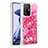 Silikon Hülle Handyhülle Gummi Schutzhülle Flexible Tasche Bling-Bling S01 für Xiaomi Mi 11T Pro 5G Pink