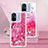 Silikon Hülle Handyhülle Gummi Schutzhülle Flexible Tasche Bling-Bling S01 für Xiaomi Poco C55 Pink