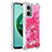Silikon Hülle Handyhülle Gummi Schutzhülle Flexible Tasche Bling-Bling S01 für Xiaomi Redmi 11 Prime 5G Pink