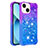Silikon Hülle Handyhülle Gummi Schutzhülle Flexible Tasche Bling-Bling S02 für Apple iPhone 14 Plus