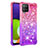 Silikon Hülle Handyhülle Gummi Schutzhülle Flexible Tasche Bling-Bling S02 für Samsung Galaxy A22 4G