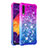 Silikon Hülle Handyhülle Gummi Schutzhülle Flexible Tasche Bling-Bling S02 für Samsung Galaxy A30S