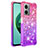 Silikon Hülle Handyhülle Gummi Schutzhülle Flexible Tasche Bling-Bling S02 für Xiaomi Redmi Note 11E 5G Pink