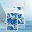 Silikon Hülle Handyhülle Gummi Schutzhülle Flexible Tasche Bling-Bling S03 für Google Pixel 7a 5G Blau