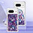 Silikon Hülle Handyhülle Gummi Schutzhülle Flexible Tasche Bling-Bling S03 für Google Pixel 8 5G Violett