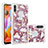 Silikon Hülle Handyhülle Gummi Schutzhülle Flexible Tasche Bling-Bling S04 für Samsung Galaxy M11