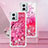 Silikon Hülle Handyhülle Gummi Schutzhülle Flexible Tasche Bling-Bling YB1 für Motorola Moto G 5G (2023) Pink