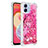 Silikon Hülle Handyhülle Gummi Schutzhülle Flexible Tasche Bling-Bling YB1 für Samsung Galaxy A04 4G Pink
