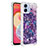 Silikon Hülle Handyhülle Gummi Schutzhülle Flexible Tasche Bling-Bling YB1 für Samsung Galaxy A04E Violett