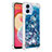 Silikon Hülle Handyhülle Gummi Schutzhülle Flexible Tasche Bling-Bling YB3 für Samsung Galaxy A04E Blau