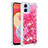 Silikon Hülle Handyhülle Gummi Schutzhülle Flexible Tasche Bling-Bling YB3 für Samsung Galaxy A04E Pink
