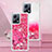 Silikon Hülle Handyhülle Gummi Schutzhülle Flexible Tasche Bling-Bling YB3 für Xiaomi Redmi Note 12 Pro 5G Pink
