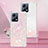 Silikon Hülle Handyhülle Gummi Schutzhülle Flexible Tasche Bling-Bling YB3 für Xiaomi Redmi Note 12 Pro 5G Rosa