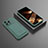 Silikon Hülle Handyhülle Gummi Schutzhülle Flexible Tasche KC1 für Apple iPhone 15 Pro Grün