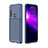 Silikon Hülle Handyhülle Gummi Schutzhülle Flexible Tasche Köper für Motorola Moto G8 Power Blau