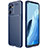 Silikon Hülle Handyhülle Gummi Schutzhülle Flexible Tasche Köper für Oppo Find X5 Lite 5G Blau