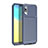 Silikon Hülle Handyhülle Gummi Schutzhülle Flexible Tasche Köper für Samsung Galaxy A10e Blau
