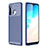 Silikon Hülle Handyhülle Gummi Schutzhülle Flexible Tasche Köper für Samsung Galaxy A21 European Blau