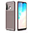 Silikon Hülle Handyhülle Gummi Schutzhülle Flexible Tasche Köper für Samsung Galaxy A21 European Braun
