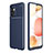 Silikon Hülle Handyhülle Gummi Schutzhülle Flexible Tasche Köper für Samsung Galaxy A32 4G Blau