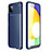 Silikon Hülle Handyhülle Gummi Schutzhülle Flexible Tasche Köper für Samsung Galaxy F42 5G Blau