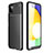Silikon Hülle Handyhülle Gummi Schutzhülle Flexible Tasche Köper für Samsung Galaxy F42 5G Schwarz