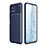 Silikon Hülle Handyhülle Gummi Schutzhülle Flexible Tasche Köper für Vivo Y31s 5G Blau