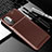 Silikon Hülle Handyhülle Gummi Schutzhülle Flexible Tasche Köper für Xiaomi Redmi Note 10T 5G Braun