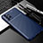 Silikon Hülle Handyhülle Gummi Schutzhülle Flexible Tasche Köper S01 für Samsung Galaxy A13 4G Blau