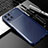 Silikon Hülle Handyhülle Gummi Schutzhülle Flexible Tasche Köper S01 für Samsung Galaxy A22 4G Blau