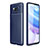 Silikon Hülle Handyhülle Gummi Schutzhülle Flexible Tasche Köper S01 für Xiaomi Poco X3 Pro Blau