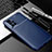 Silikon Hülle Handyhülle Gummi Schutzhülle Flexible Tasche Köper S01 für Xiaomi Redmi Note 11 4G (2021) Blau
