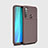 Silikon Hülle Handyhülle Gummi Schutzhülle Flexible Tasche Köper Y02 für Xiaomi Redmi Note 8 (2021) Braun