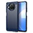 Silikon Hülle Handyhülle Gummi Schutzhülle Flexible Tasche Line C01 für Xiaomi Mi 10i 5G Blau