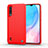 Silikon Hülle Handyhülle Gummi Schutzhülle Flexible Tasche Line C01 für Xiaomi Mi A3 Rot