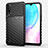 Silikon Hülle Handyhülle Gummi Schutzhülle Flexible Tasche Line C02 für Xiaomi Mi A3 Schwarz