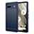 Silikon Hülle Handyhülle Gummi Schutzhülle Flexible Tasche Line für Google Pixel 7a 5G Blau