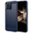 Silikon Hülle Handyhülle Gummi Schutzhülle Flexible Tasche Line für Huawei Honor X8b Blau